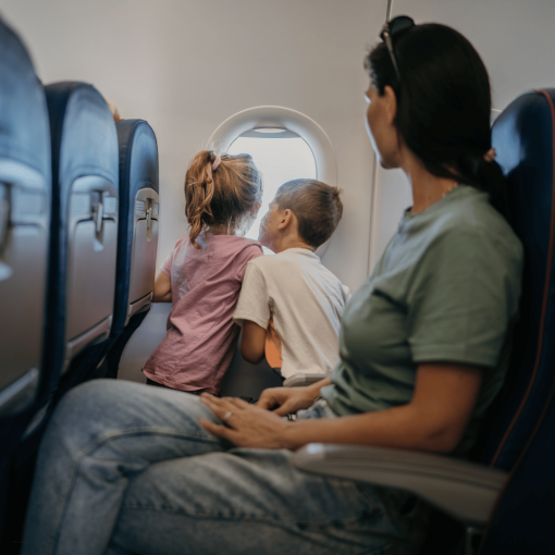 Fliegen mit Kindern