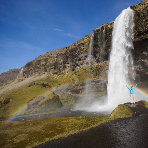 Wasserfall Seljalandsfoss