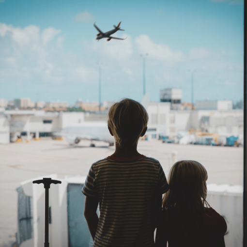 Fliegen mit Kindern